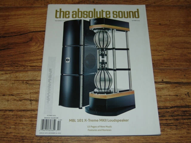 Czasopismo ABSOLUTE SOUND, October 2023, 2023-10, Issue 342 (stan bdb) !