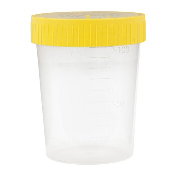 

Pojemnik na mocz do badania 100ml Jałowy 2 sztuki