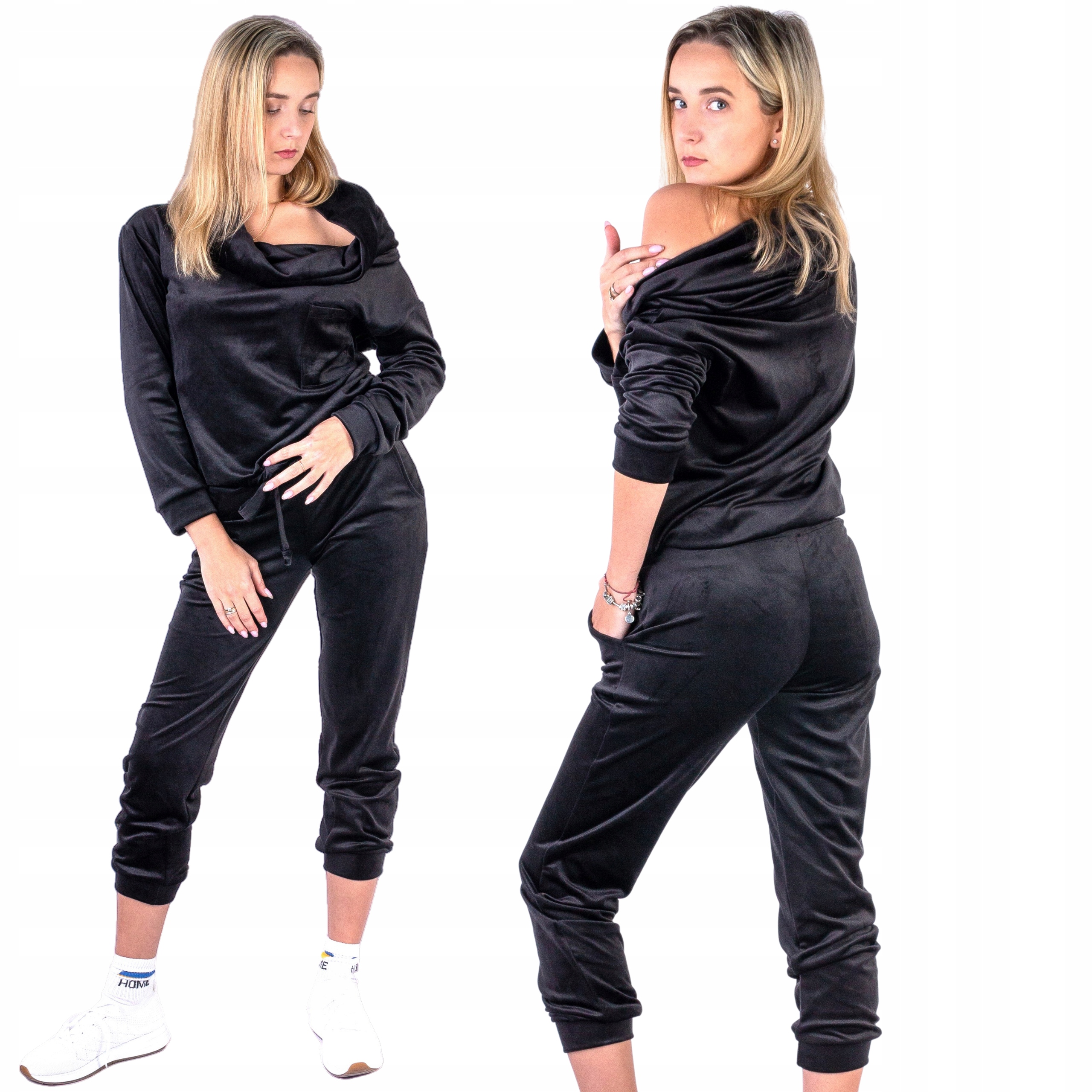 Tepláková Souprava „Elegantní kouzlo“ černý S54 Xs/s