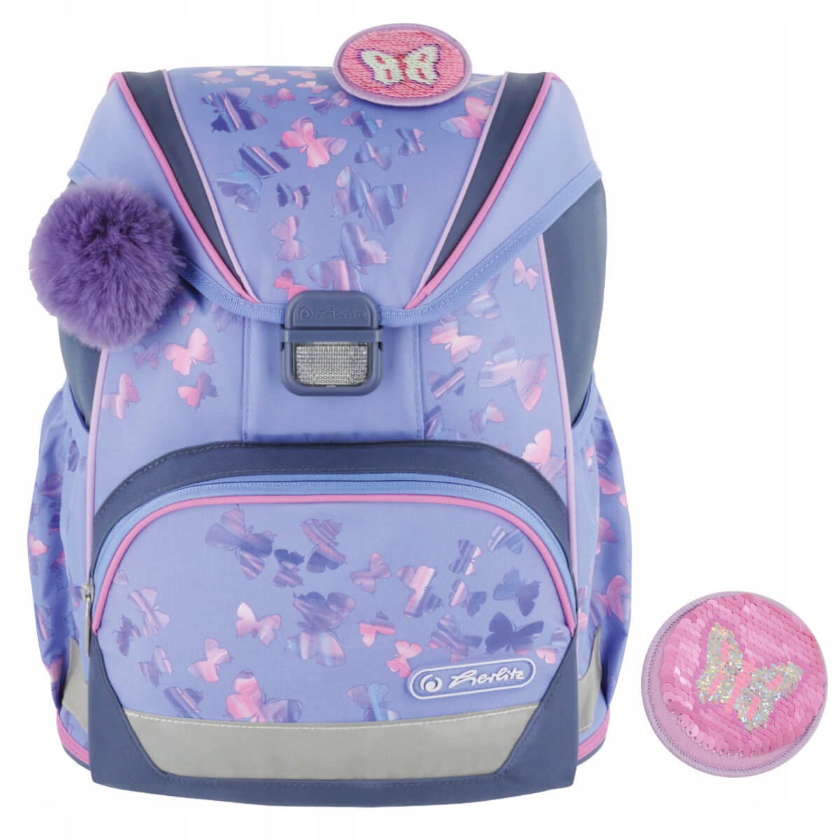 Tornister plecak szkolny UltraLight Butterfly Paradise motyl 6-9lat HERLITZ Marka Herlitz