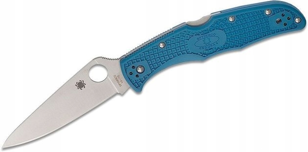 Nůž Spyderco Endura 4 Frn Blue Flat Ground C10FPBL