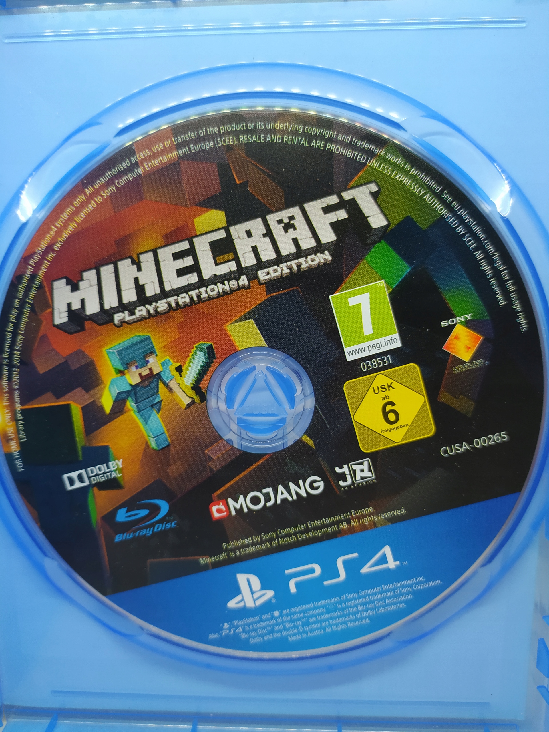 Minecraft PS4 Wersja gry pudełkowa