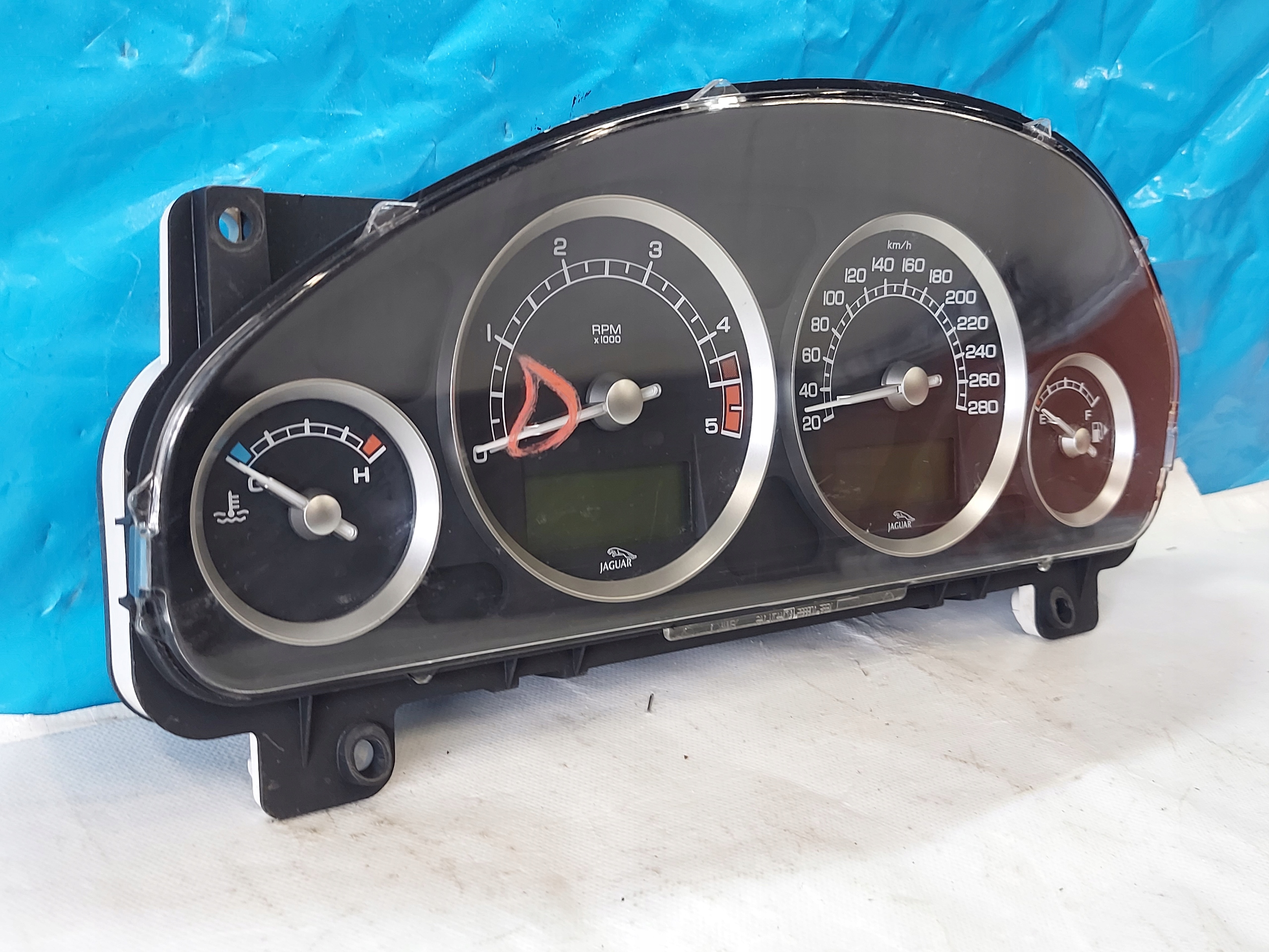 dials clock JAGUAR S-TYPE 2.7 V6 4R8F10849JE