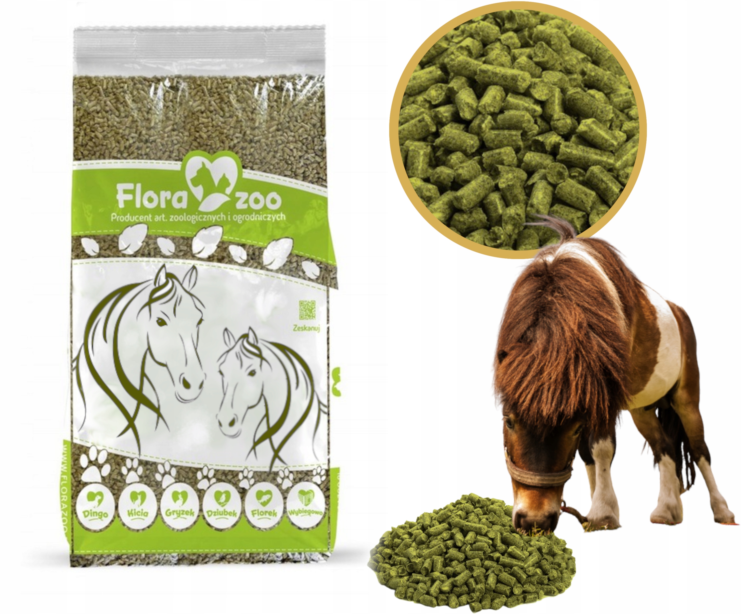 

Lucerna Pasza Granulat Pellet Dla Koni Kuców 10KG