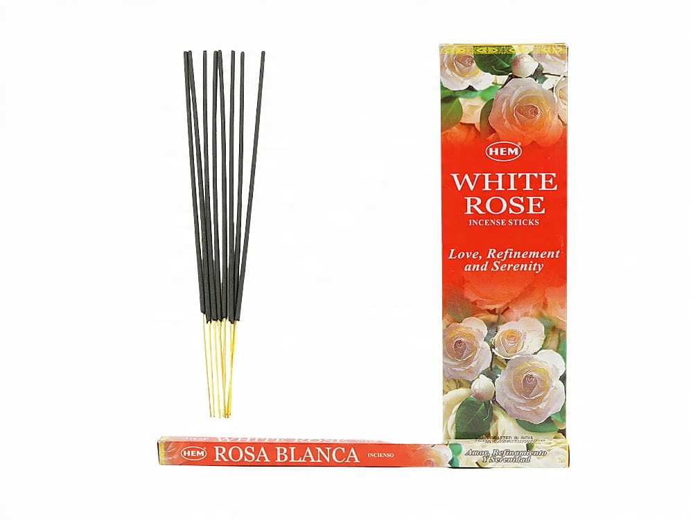 

Kadzidełka Hem Zapach Biała Róża White Rose