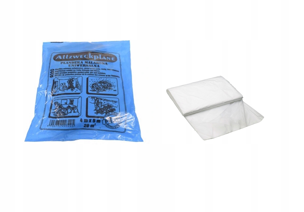 

Folia Malarska Budowlana Ochronna Gruba 500G 4MX5M