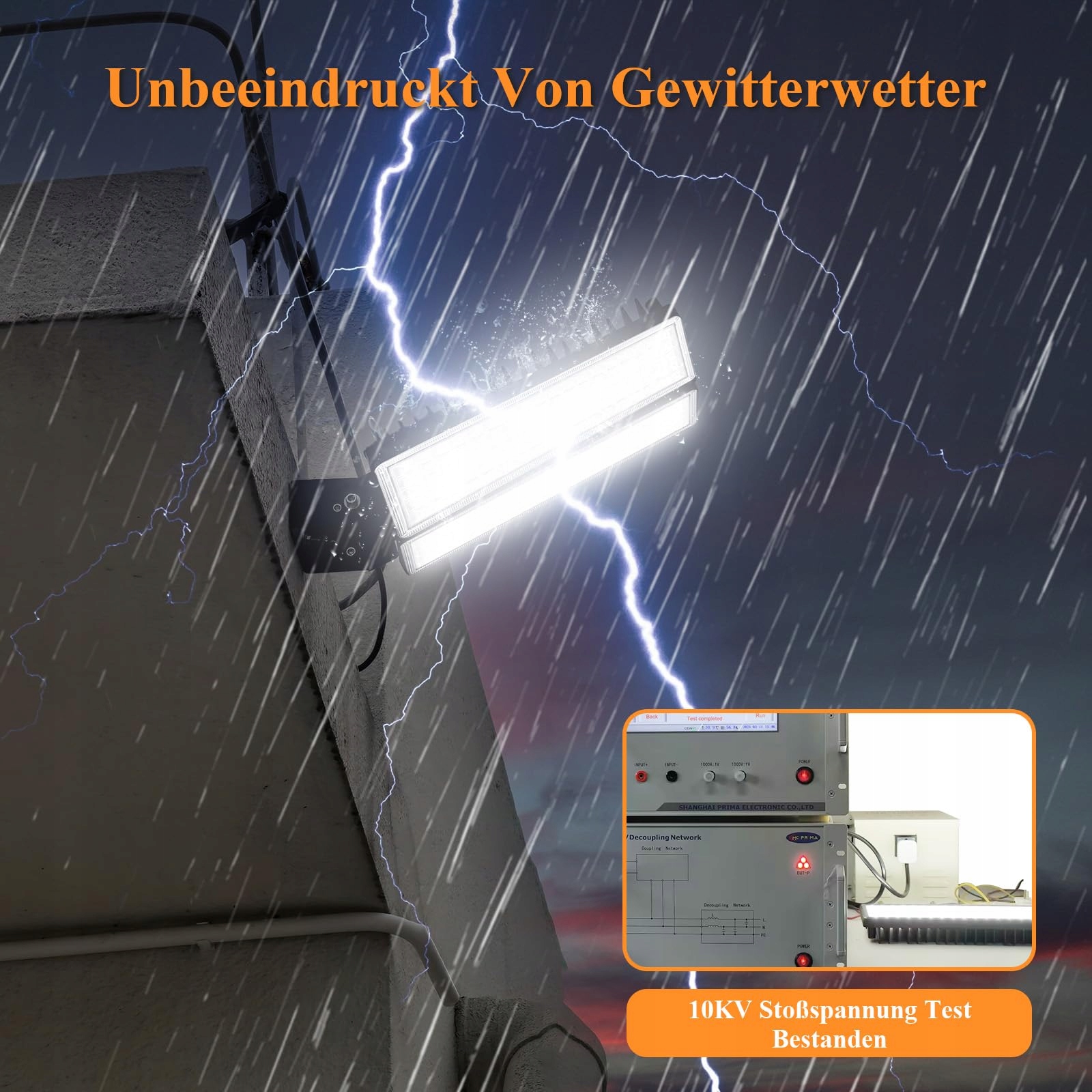 Lampa LED Zewnętrzna Regulowana Dwugłowicowa | 200W 28000lm IP67 SUFUYA — miniatura 4