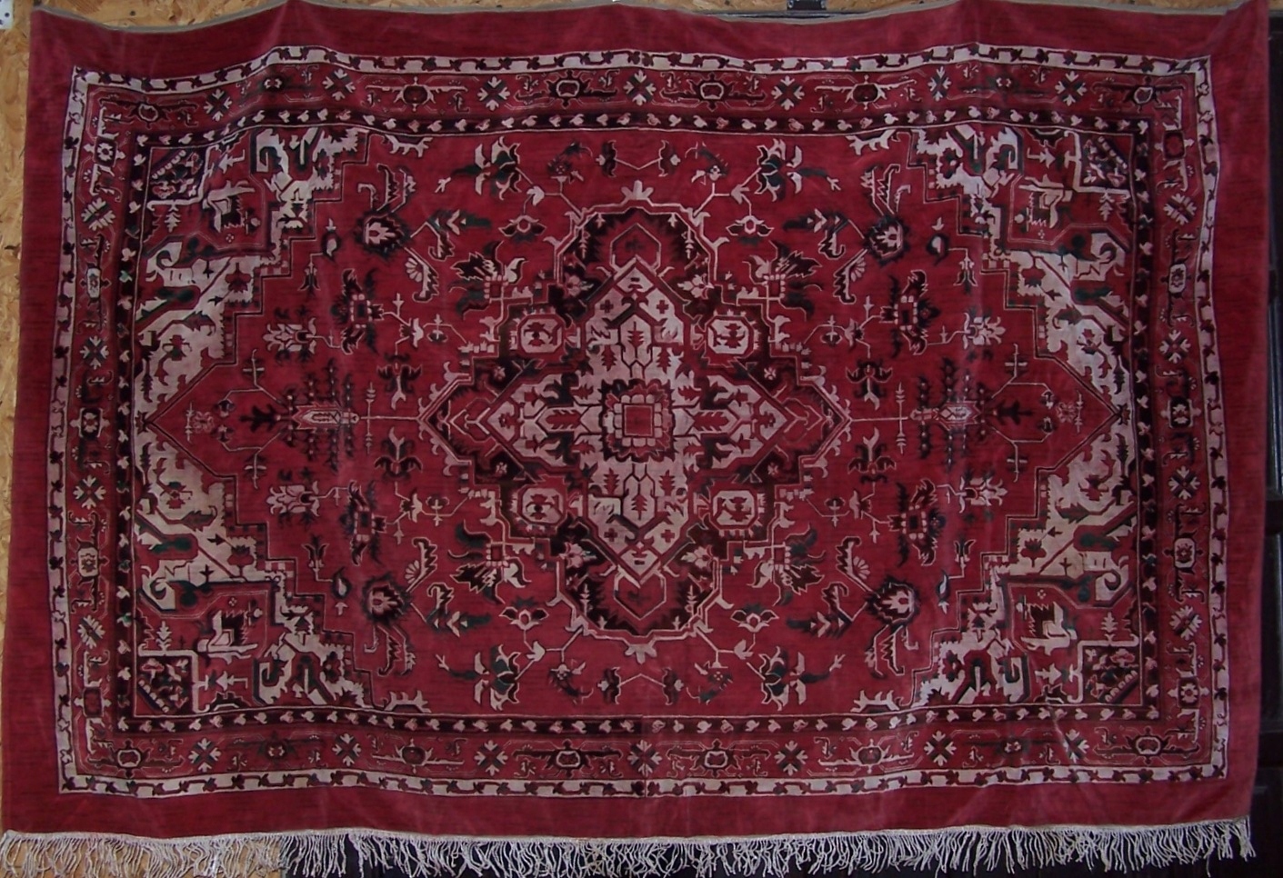 BARDZO STARY SALONOWY PLUSZOWY KILIM.SECESJA.BCM