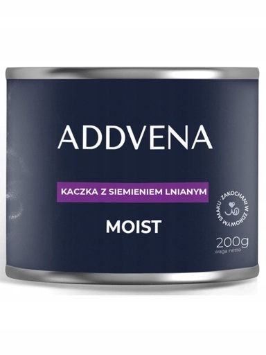 5 x Addvena Moist Kachna lněné semínko a řepa 200 g
