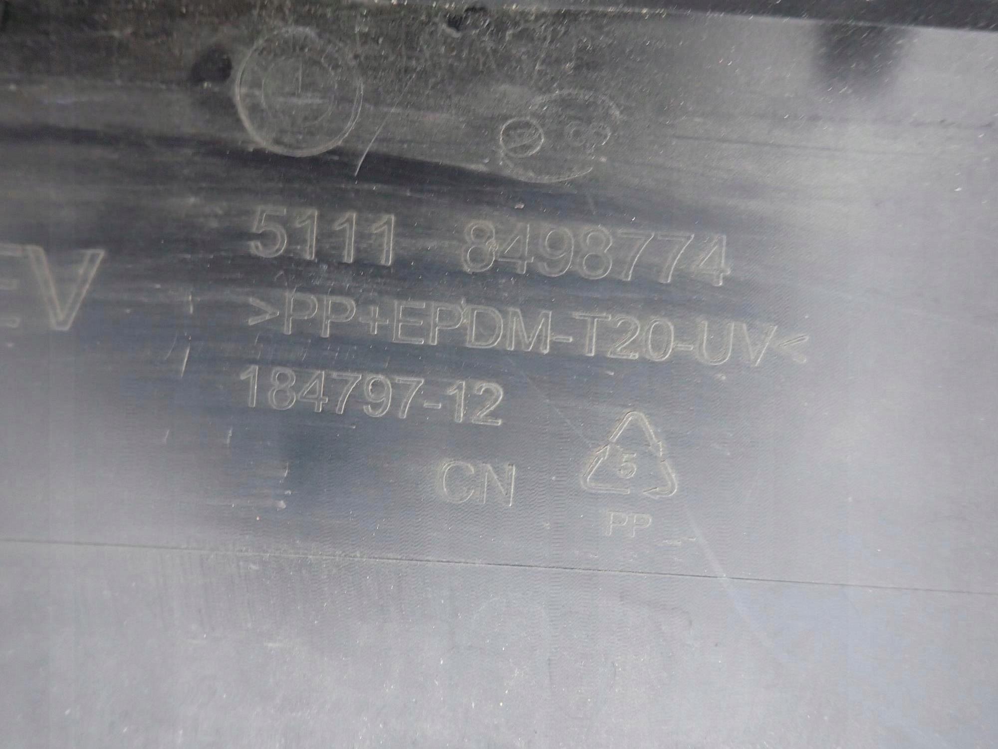 BMW IX3 G08 20-> DOL spoiler nárazníku předek