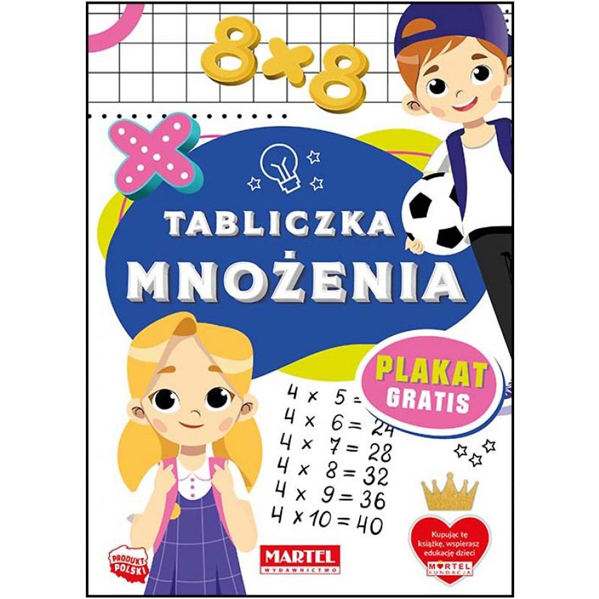 753624 KSIĄŻECZKA TABLICZKA MNOŻENIA