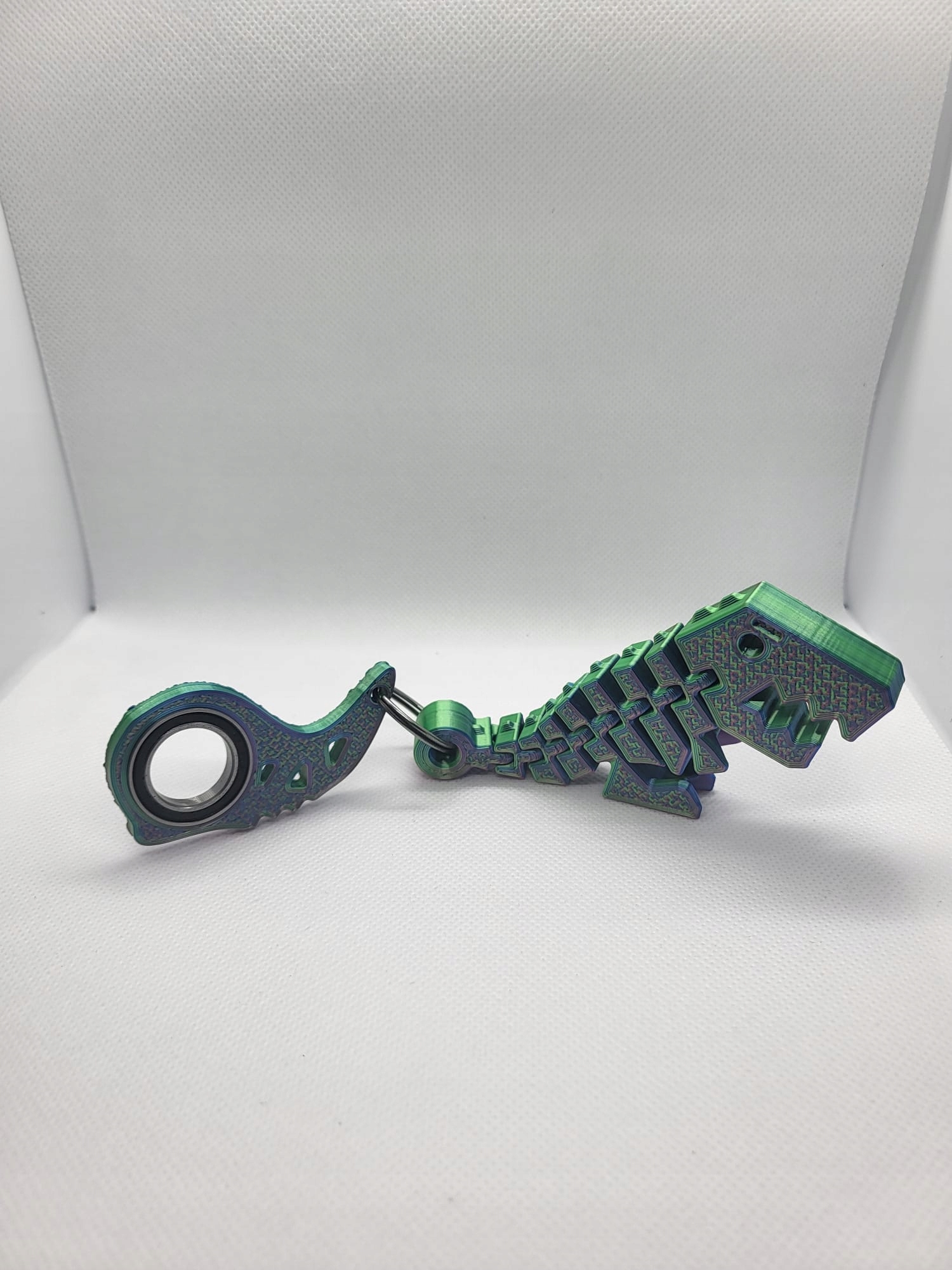 KEYRAMBIT KEYSPINNER +DINO TIKTOK DRUK 3D ZESTAW Z ŁOŻYSKIEM BRELOK PREZENT Kod producenta Keyrambit zestaw z DINO