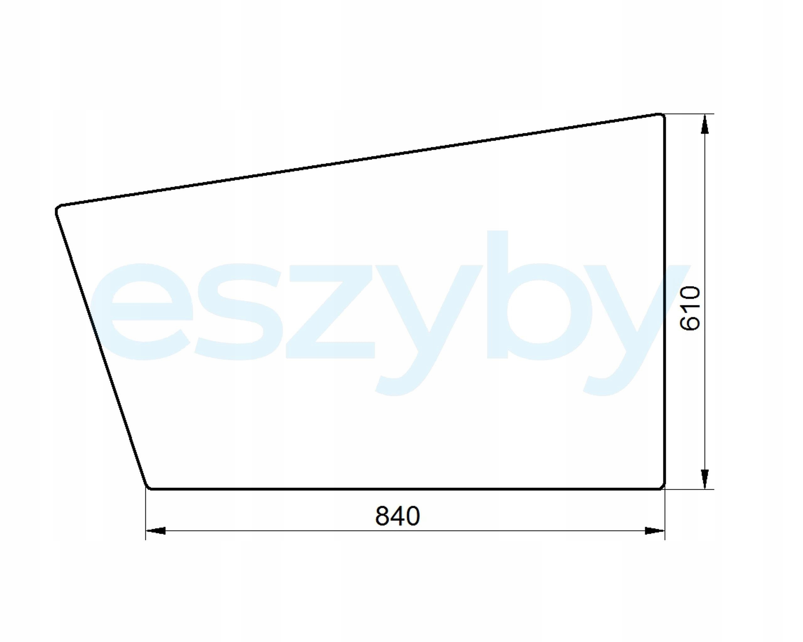 sklo teleskopický nakladač Cat Deutz Jlg dveře pro