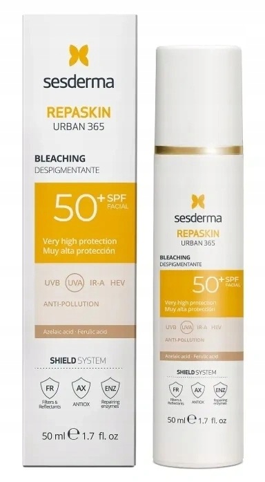 Sesderma Repaskin Urban 365 Depigmenting SPF50+ Krem Przeciwsłoneczny 50ml