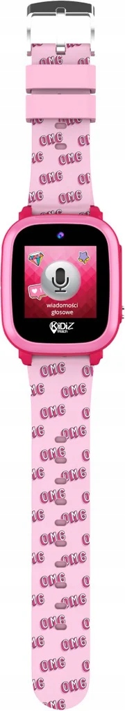 PREZENT DLA DZIECKA Smartwatch KiDiZ One różowy GPS ROZMOWY PRZYCISK SOS Model inny