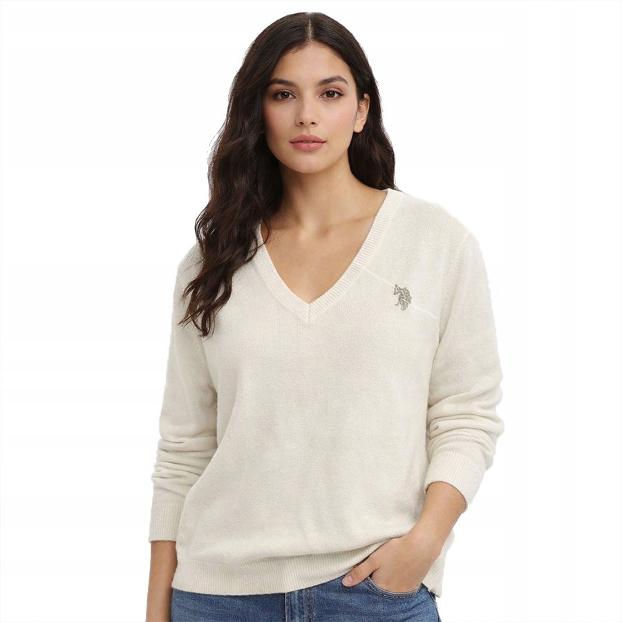 Dámský svetr U.s. Polo Assn. US423730351 Bílý Xs