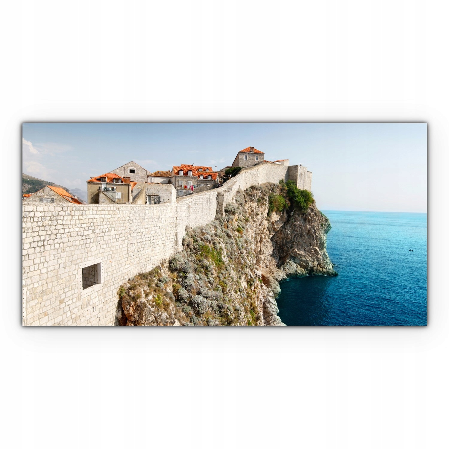 

Canvas płótno do sypialni 100x50 Miasto Dubrownik