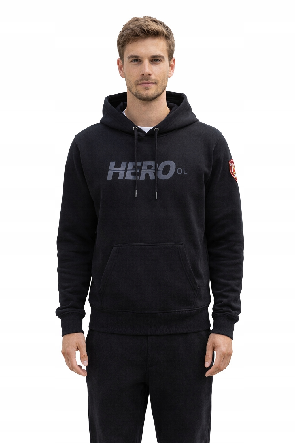 Rossignol Černá Pánská Mikina S Kapucí A Potiskem Hero M I3C