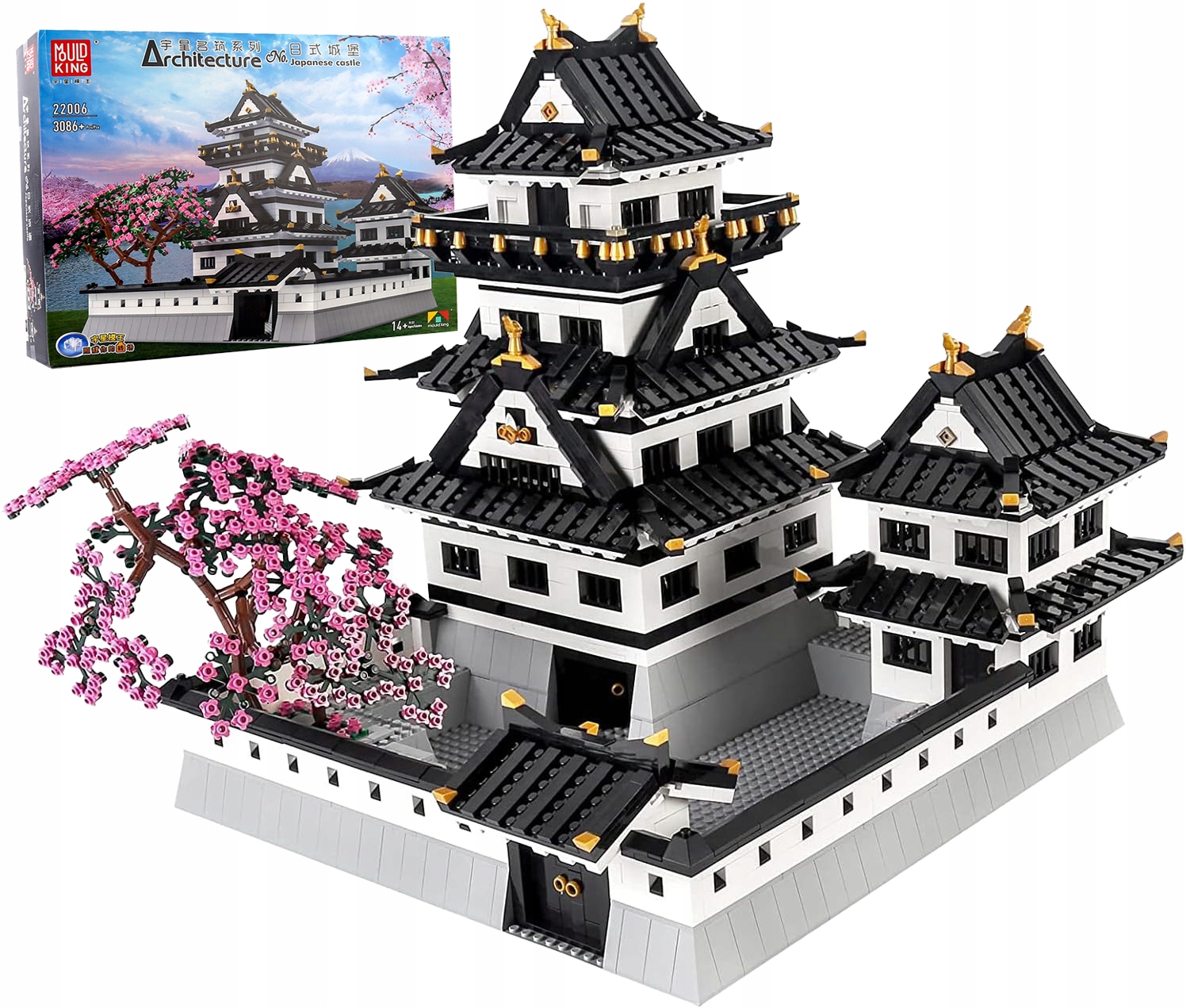 MOULD KING 22006 Zamek himeji architecture 3086el