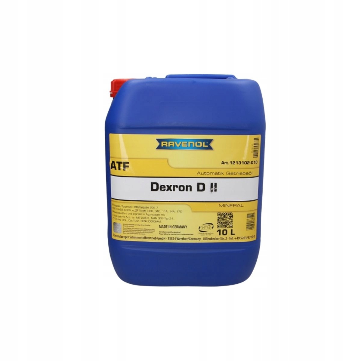 OLEJ ATF ATF DEXRON II Producent Ravenol