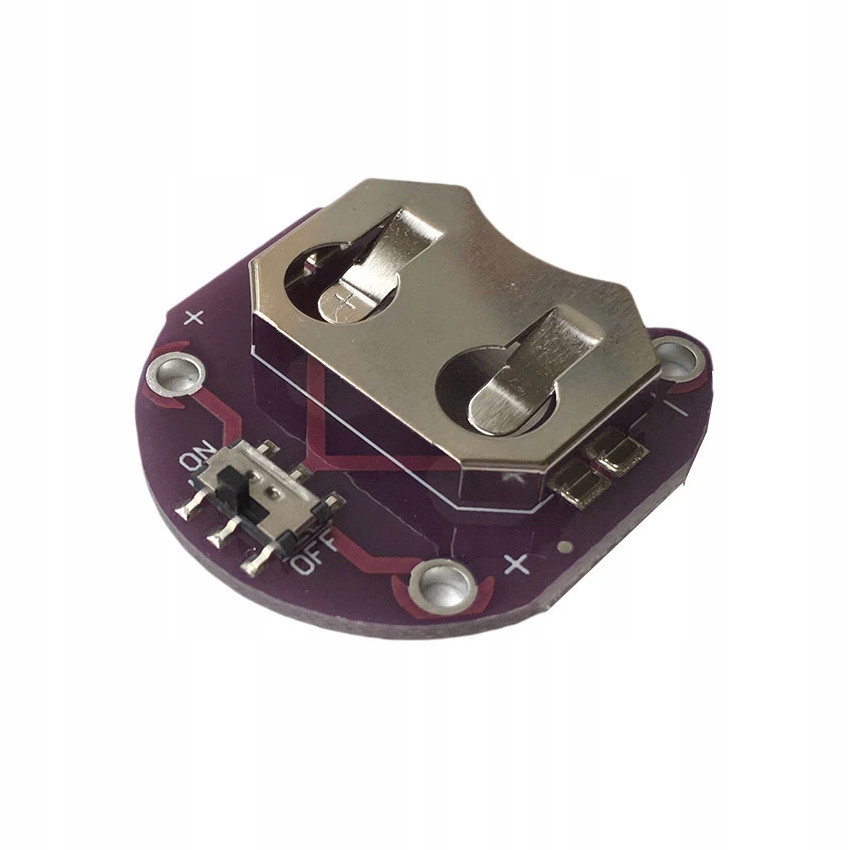 Moduł gniazda baterii CR2032 LilyPad