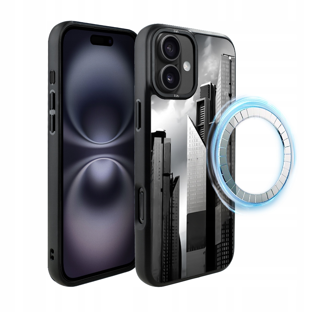 Matný Pouzdro Ibizu DropGuard pro iPhone 16 Plus s MagSafe, Manhattan