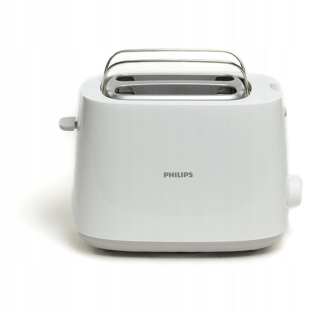 PHILIPS Toster 2 Kromki 8 Stopni Z Podgrzewaczem Funkcja Rozmrażania Biały — miniatura 16