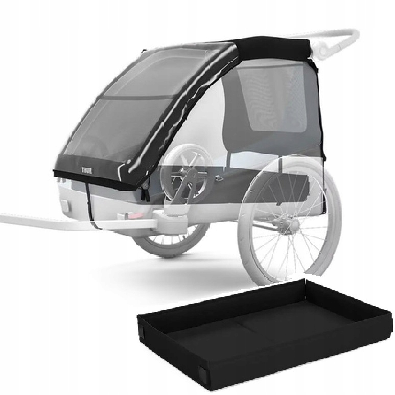 Levně Thule Courier Dog Trailer Kit Sada pro přívěs pro psy fólie & podložka