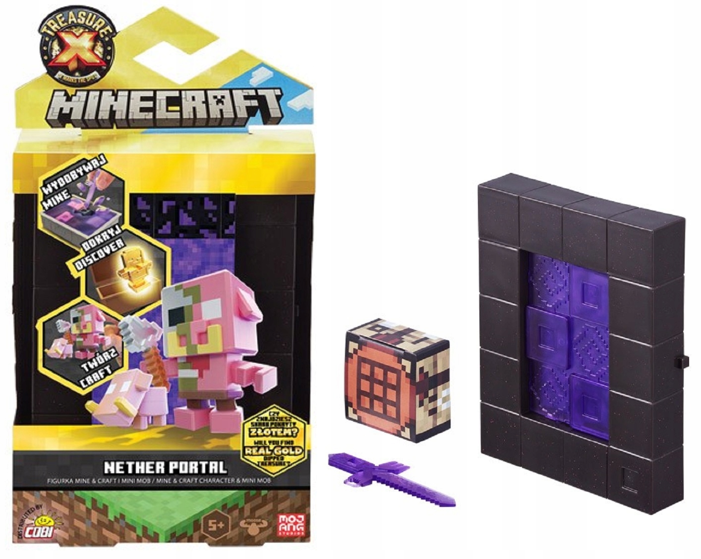 

Treasure X Minecraft Wykopaliska Nether 41642 Cobi