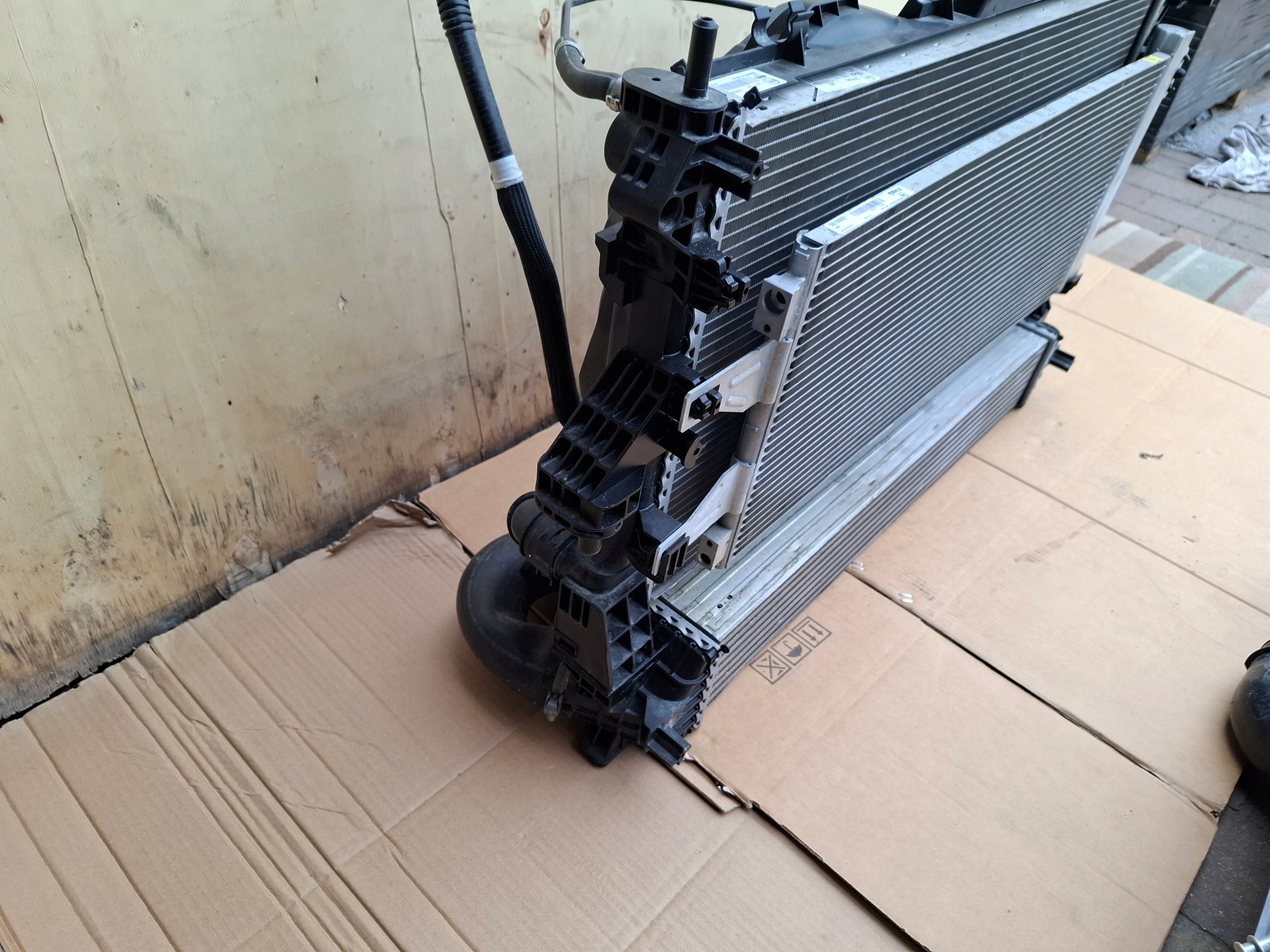support panel for radiators sider radiator PEUGEOT BOXER 23r new 2.2 DIESEL