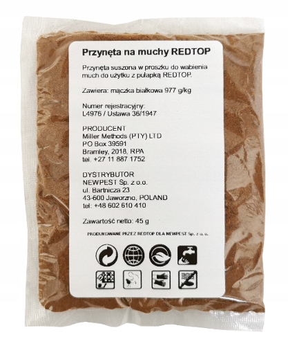 

RedTop atraktant na Muchy do pułapki Wabik