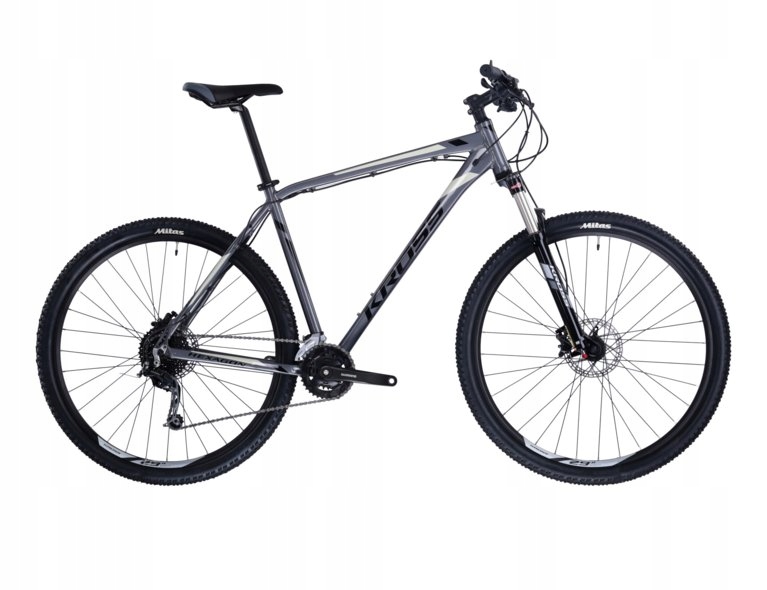 Kross Hexagon 8.0 29 rower mtb górski rama 19 M grafitowy srebrny Air Deore