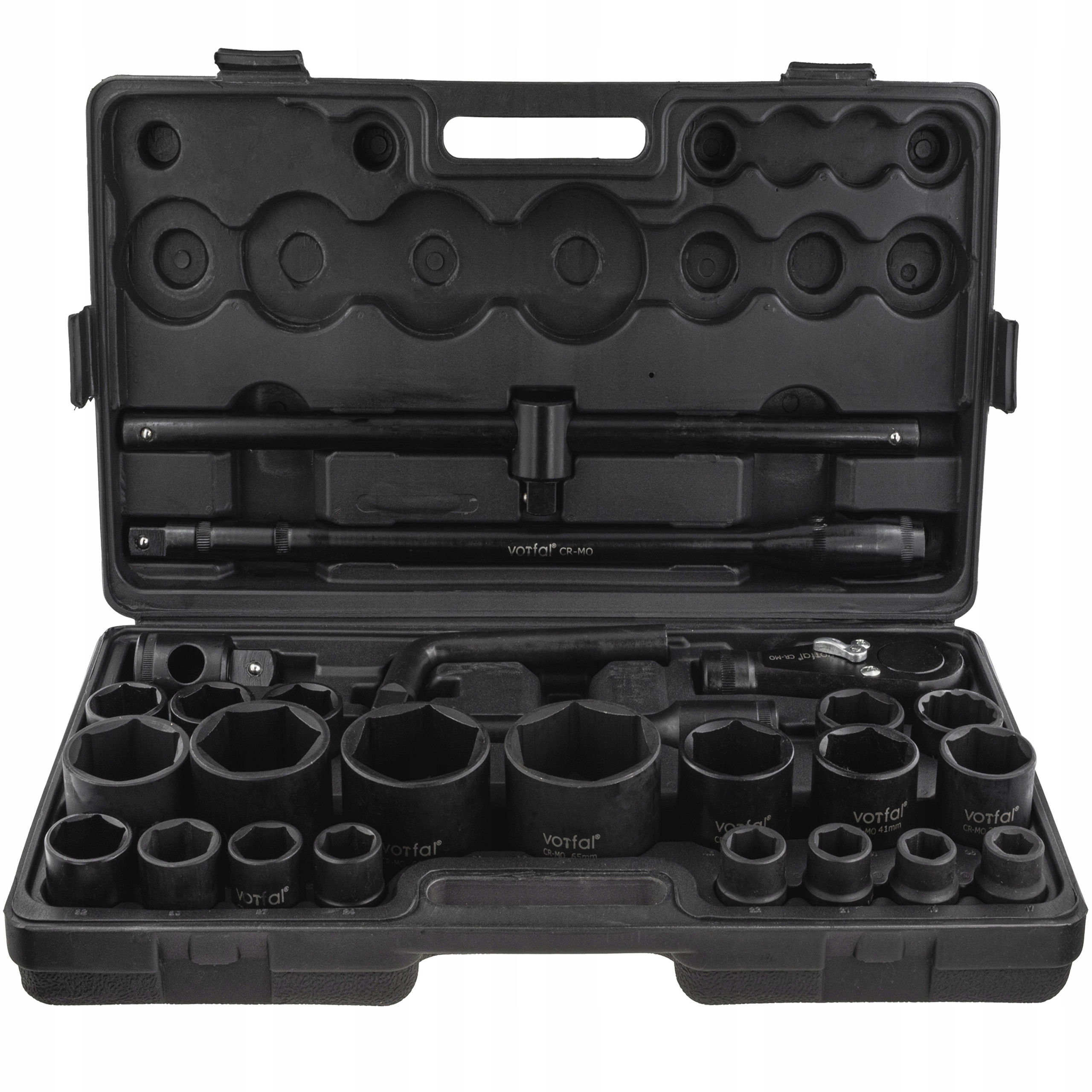 Nástrčné Kľúče Násadky Úderové Na Kolesá, Silné 3/4", 1", 26KS, 6-HRANNÉ, Pre Nákladné Autá (tir), Cr-mo