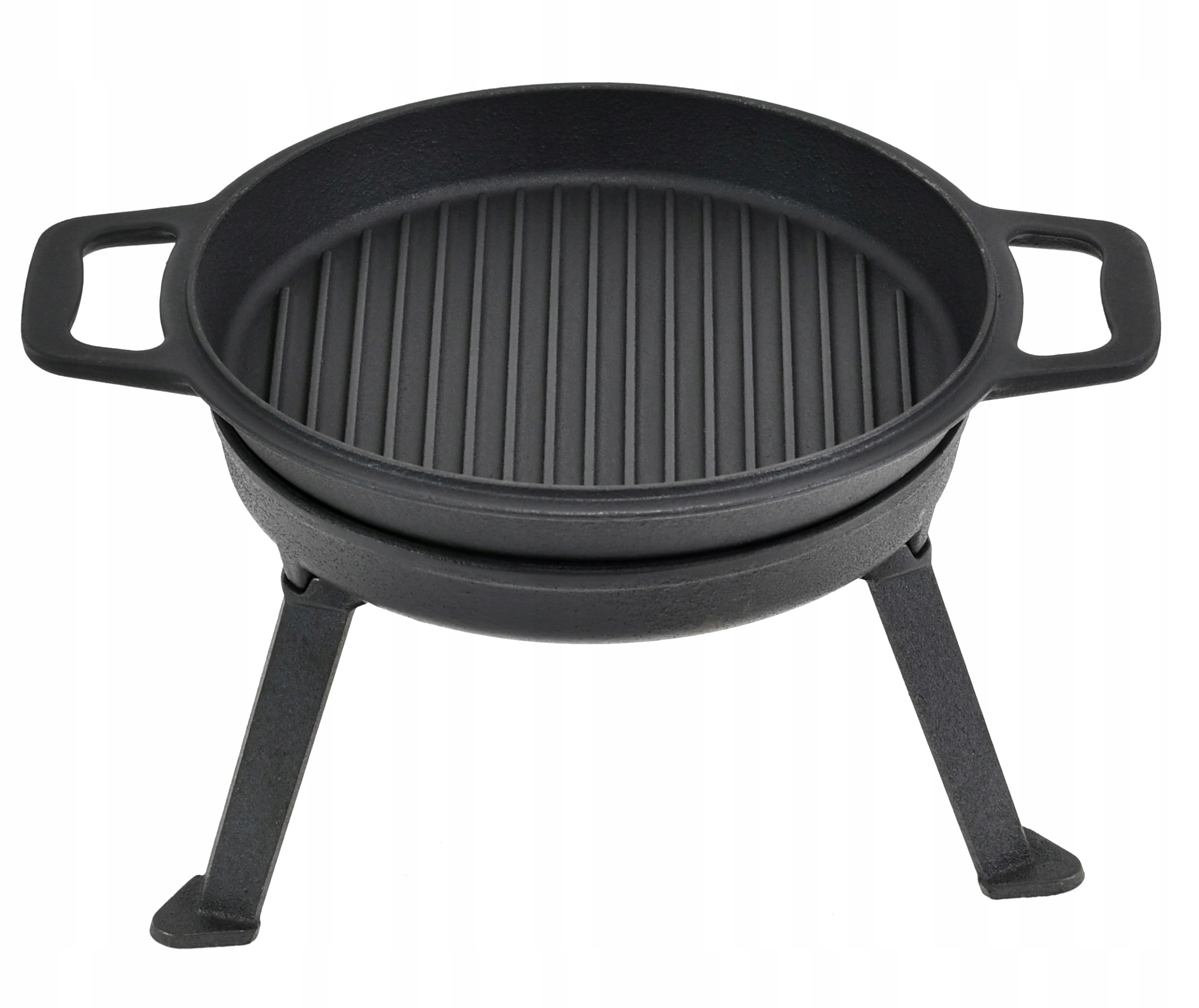 KOCIOŁEK ŻELIWNY 5 L GARNEK Myśliwski Węgierski na Pieczonki OGNISKO GRILL Waga produktu z opakowaniem jednostkowym 10 kg