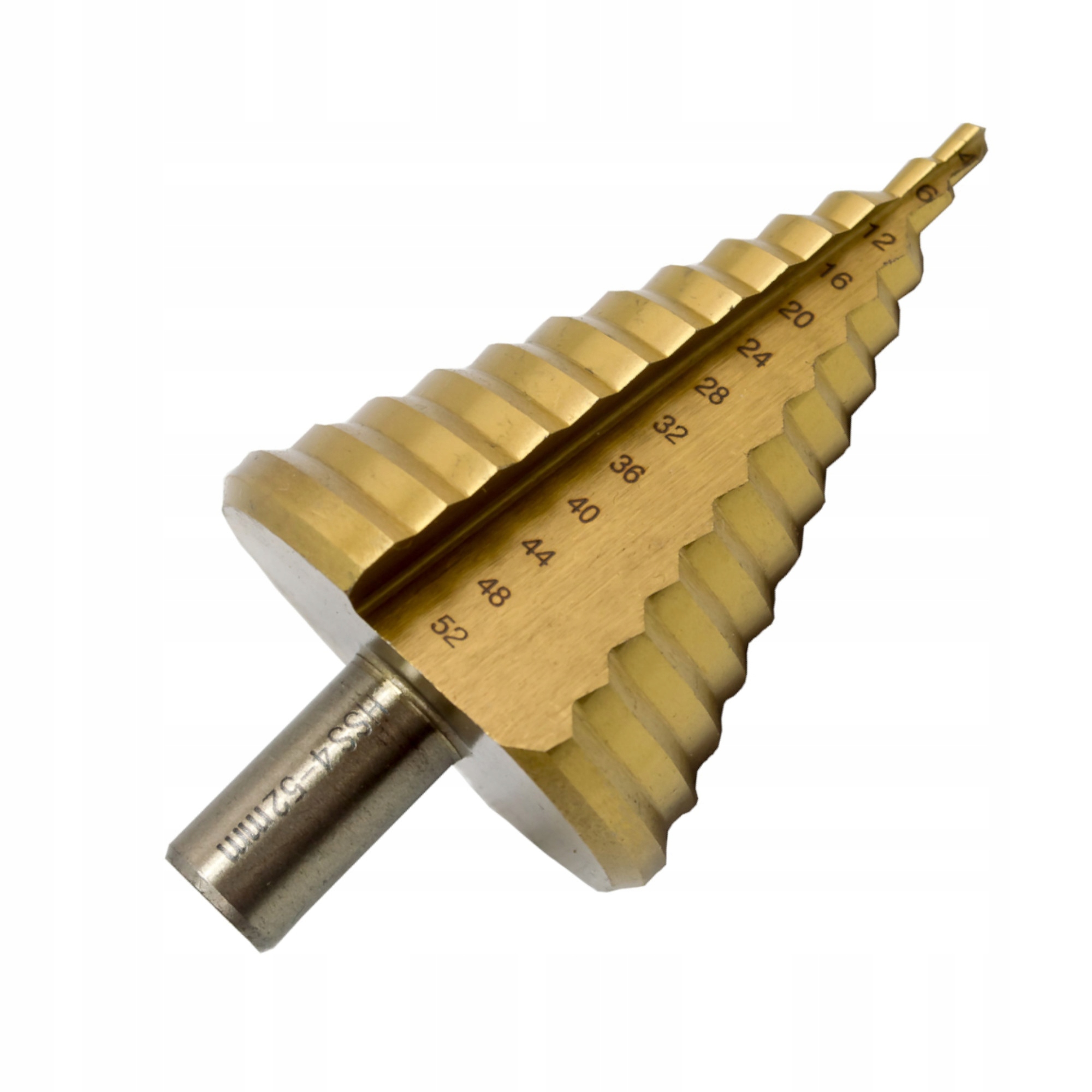 

Wiertło Stopniowe Stożkowe HSS4241 Zakres 4-52 mm