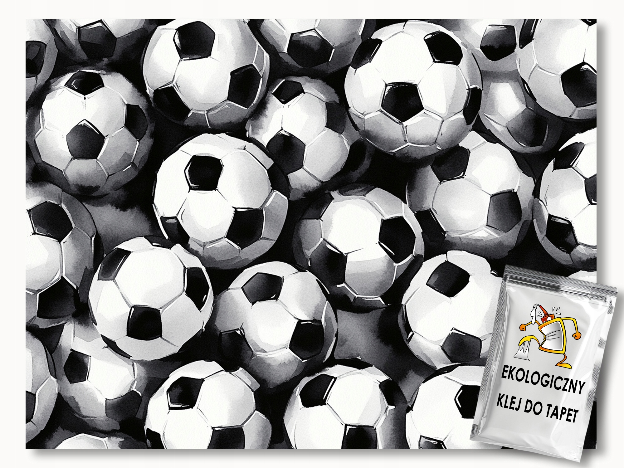 Fototapeta Flizelina Akvarel Sport Fotbal Zápas 254x184 130g