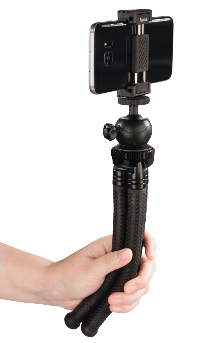 ELASTYCZNY STATYW TRIPOD UCHWYT MONOPOD HAMA FLEX Kolor czarny