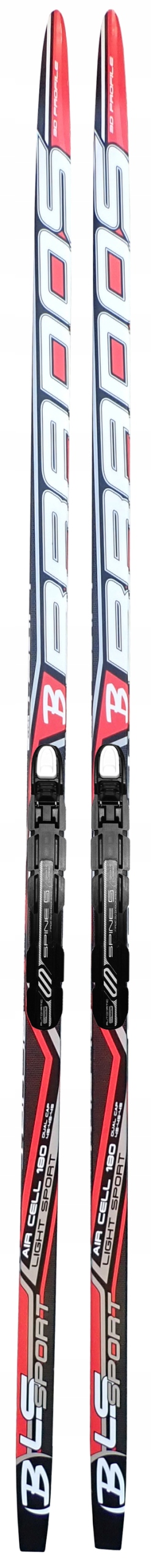 Běžecké lyže Brados 200 cm s vázáním Nnn hladké