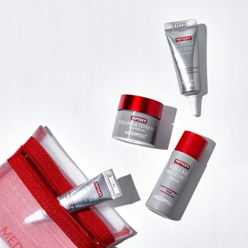 MEDI-PEEL Peptide 9 Volume Bio Tox Trial Kit - zestaw mini kosmetyków z peptydami — 5