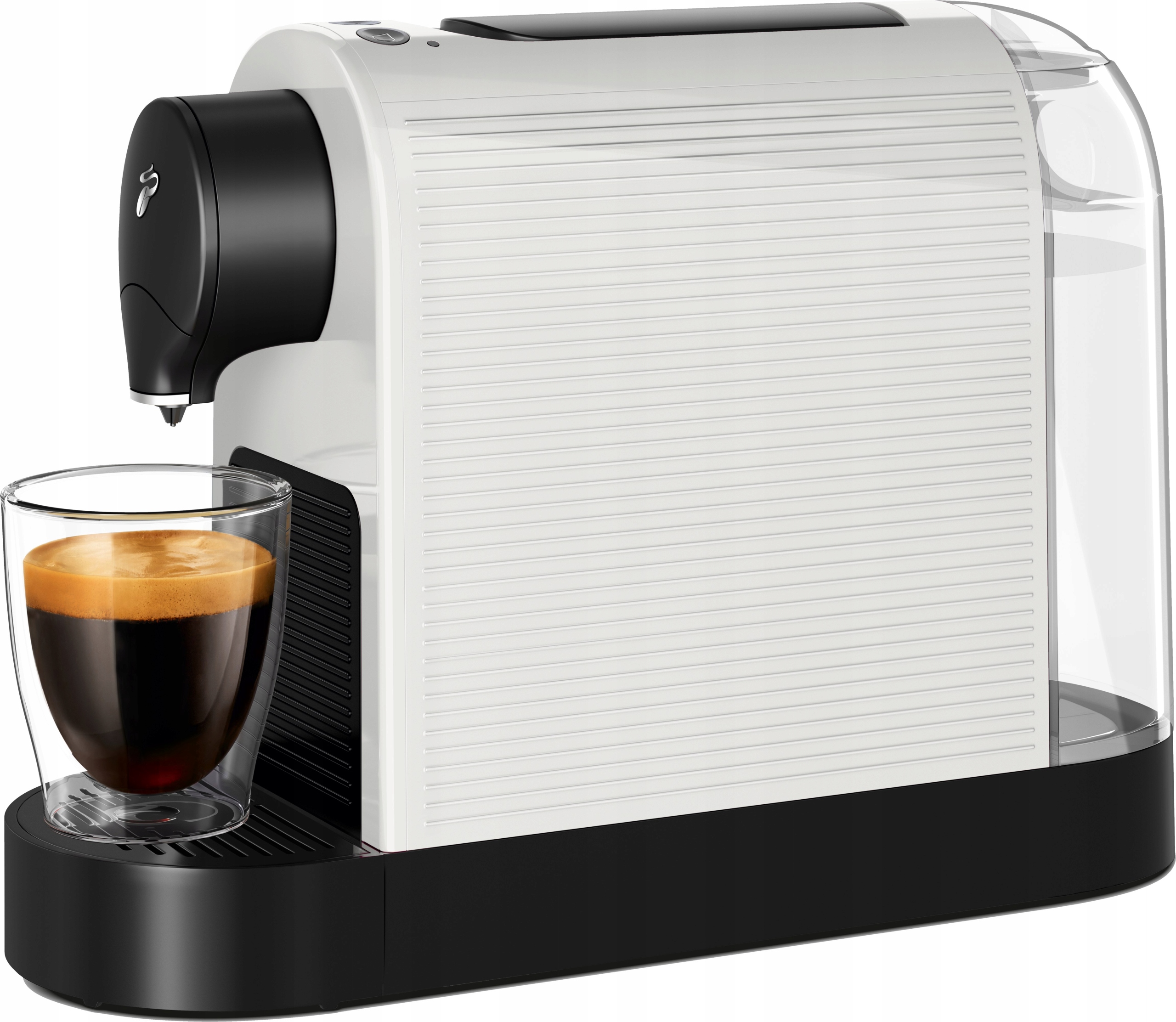 Ekspres ciśnieniowy na kapsułki Tchibo Cafissimo Pure+ (biały white)