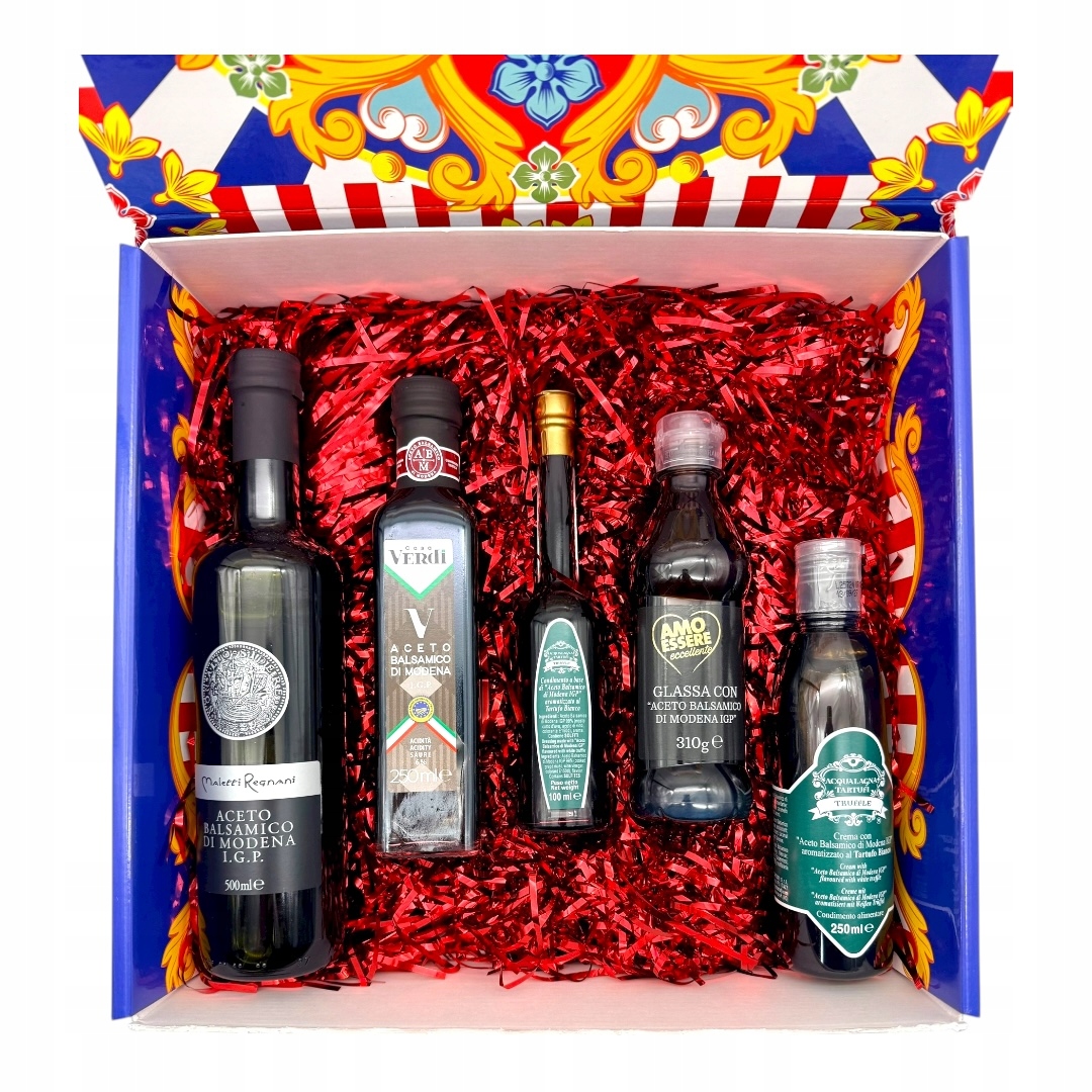 Levně Sada balzamikových octů z Modeny – ideální pro saláty a marinády 1,4 l