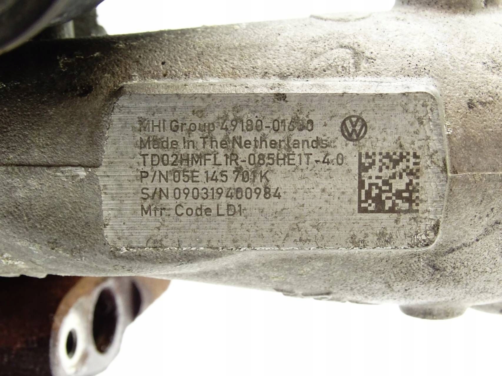 turbo AUDI A3 8V 1.5 TSI 05E145701K