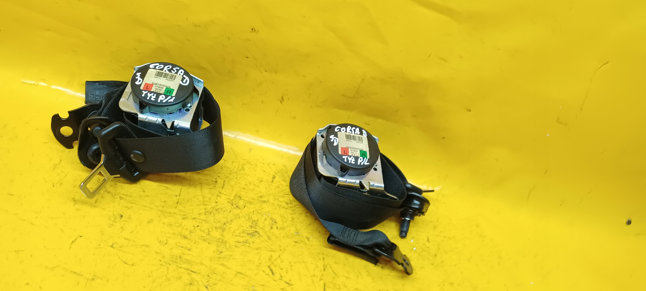 ремень безопасности opel oe 609160500A