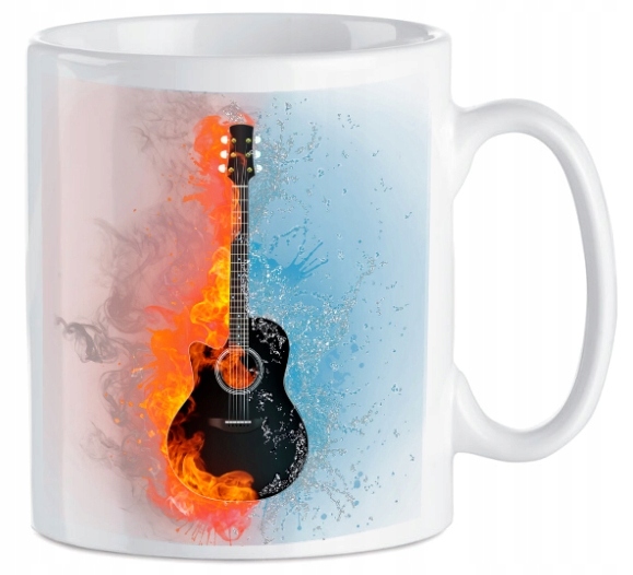 

Kubek ceramiczny 300ml Dla Muzyka Gitary Gitara