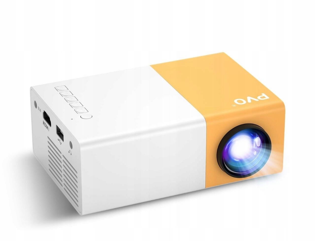 Mini projektor VG300 Pro 12V-2,5A 1080p Full Hd 1920x1080 Pixel