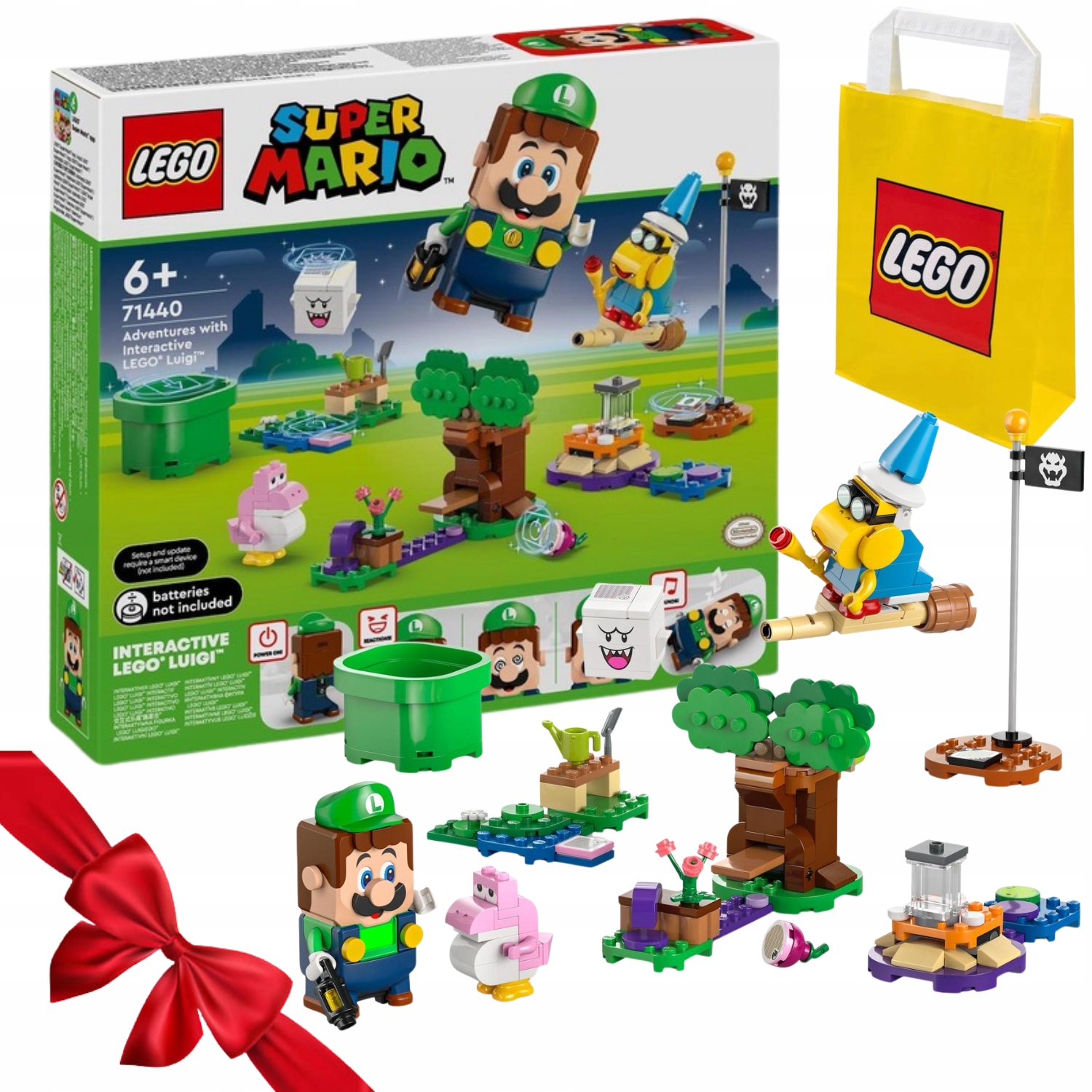 Zestaw Lego Mario 71440 Przygody Z Interaktywną Figurką Lego Luigi