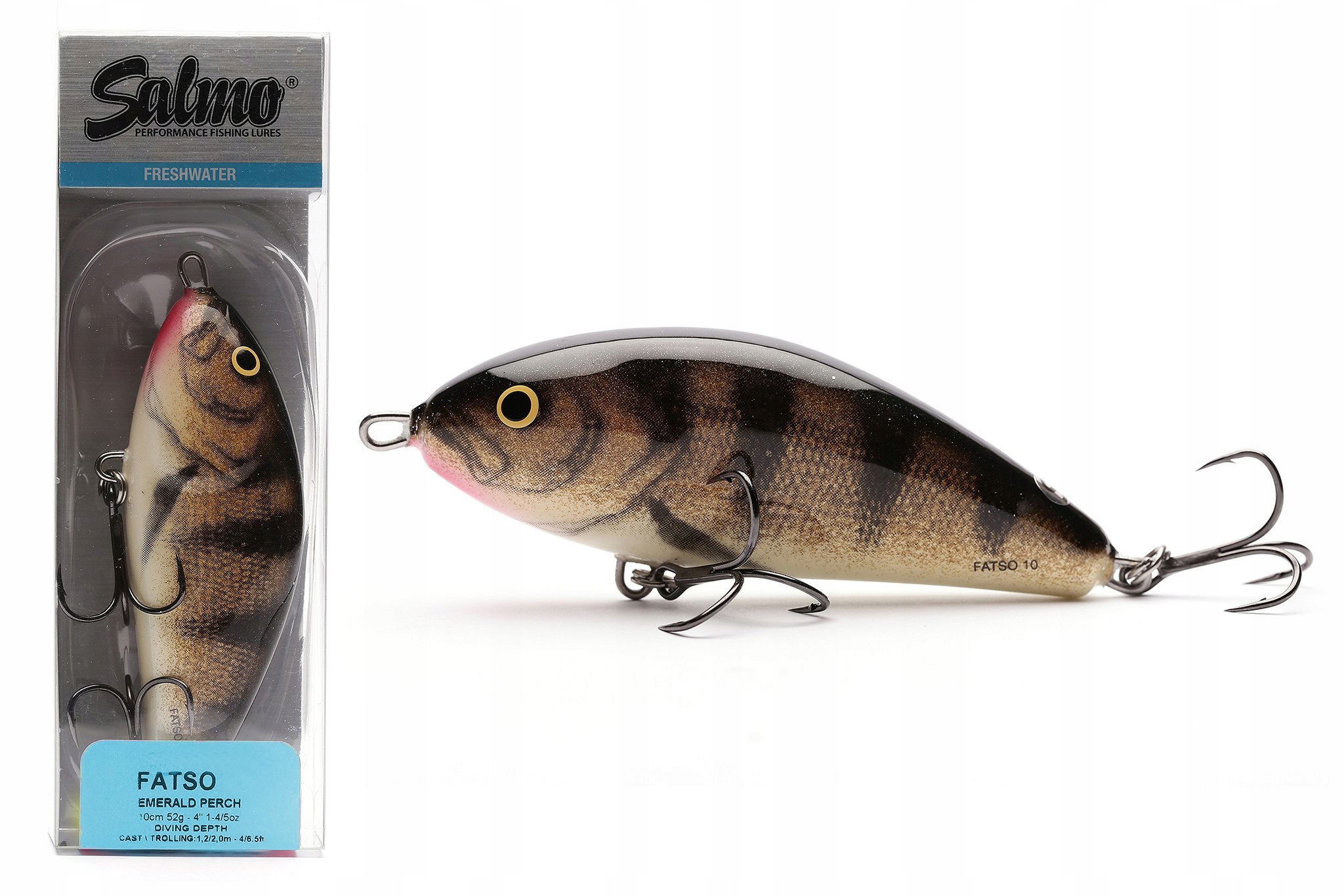Wobler Salmo Fatso Sinking 12cm QFA110