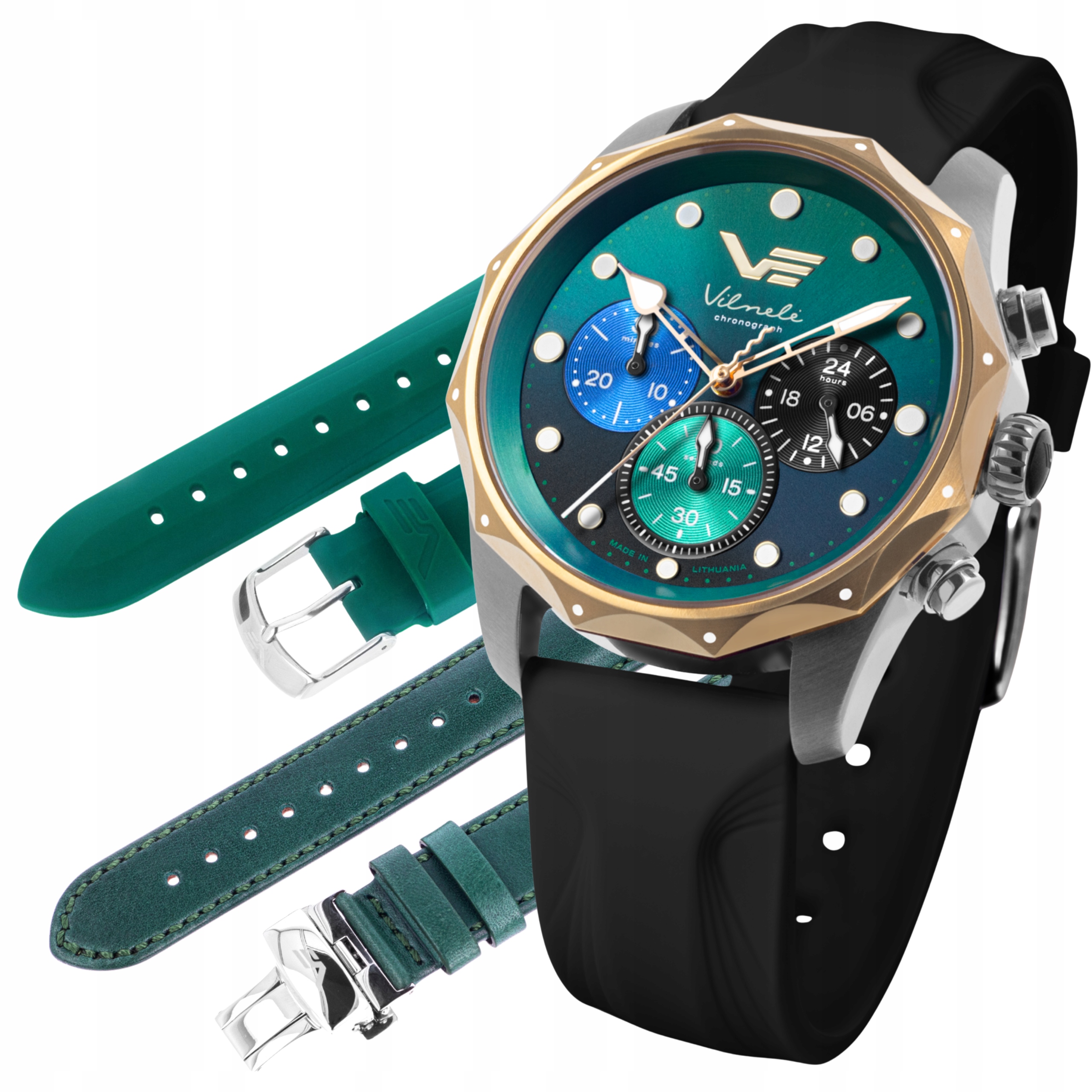 Nové originální dámské hodinky Vostok Europe JS20-125E752-C Vilnele Chrono