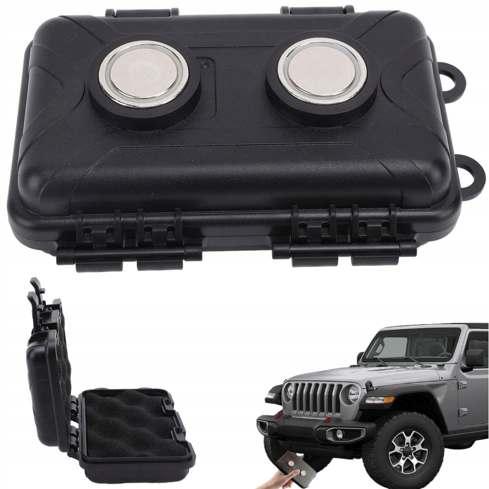 Przenośny magnetyczny schowek auto wielofunkcyjny box mocny magnes pudełko