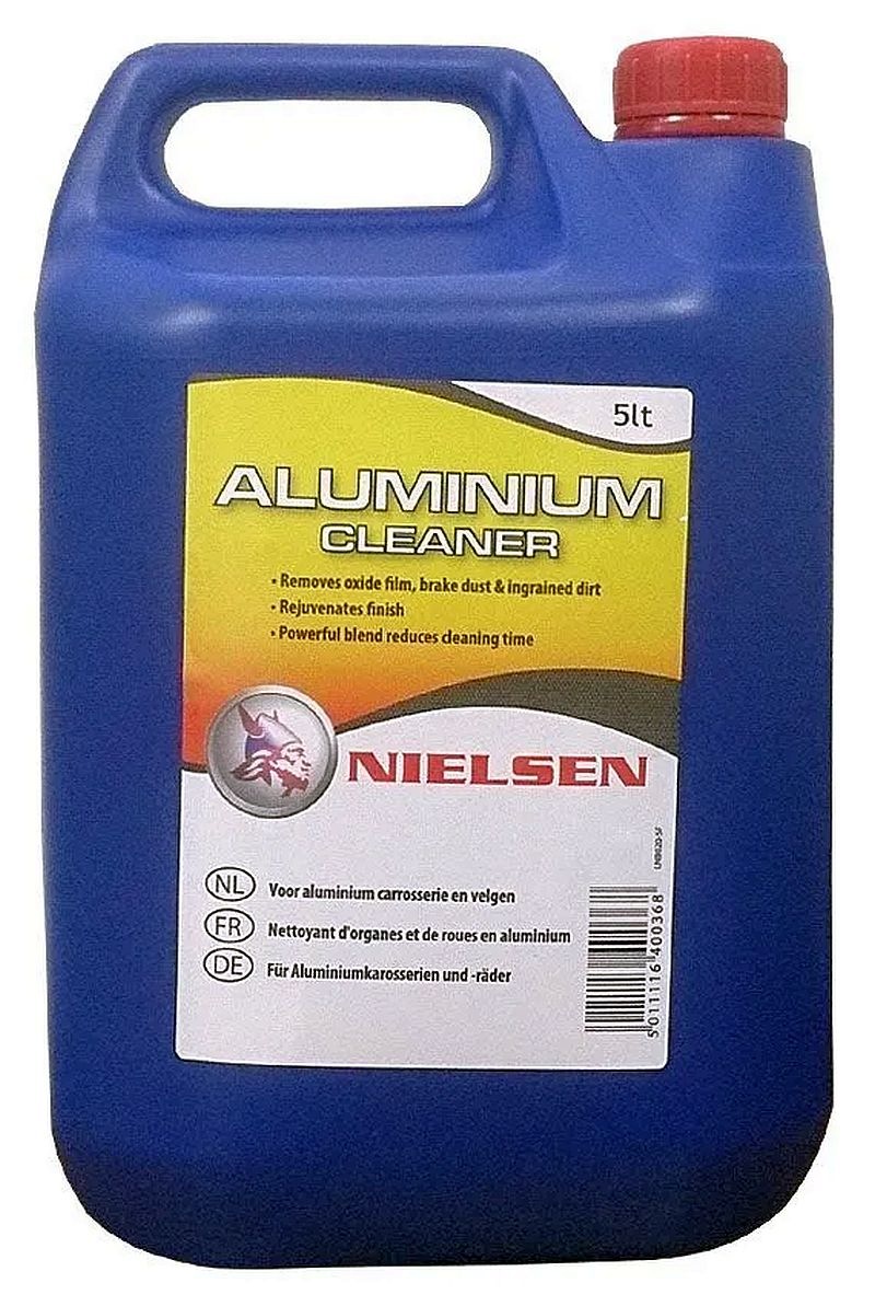 Nielsen Aluminium Cleaner 5 l kyselý přípravek na mytí ráfků, odstraňování vodního kamene